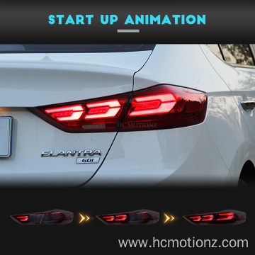 HCMOTIONZ 2016-2018 Hyundai Elantra Back LED Tail Lights